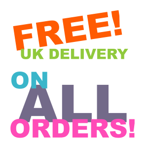 Free UK Delivery on ANY size order! Big or Small!